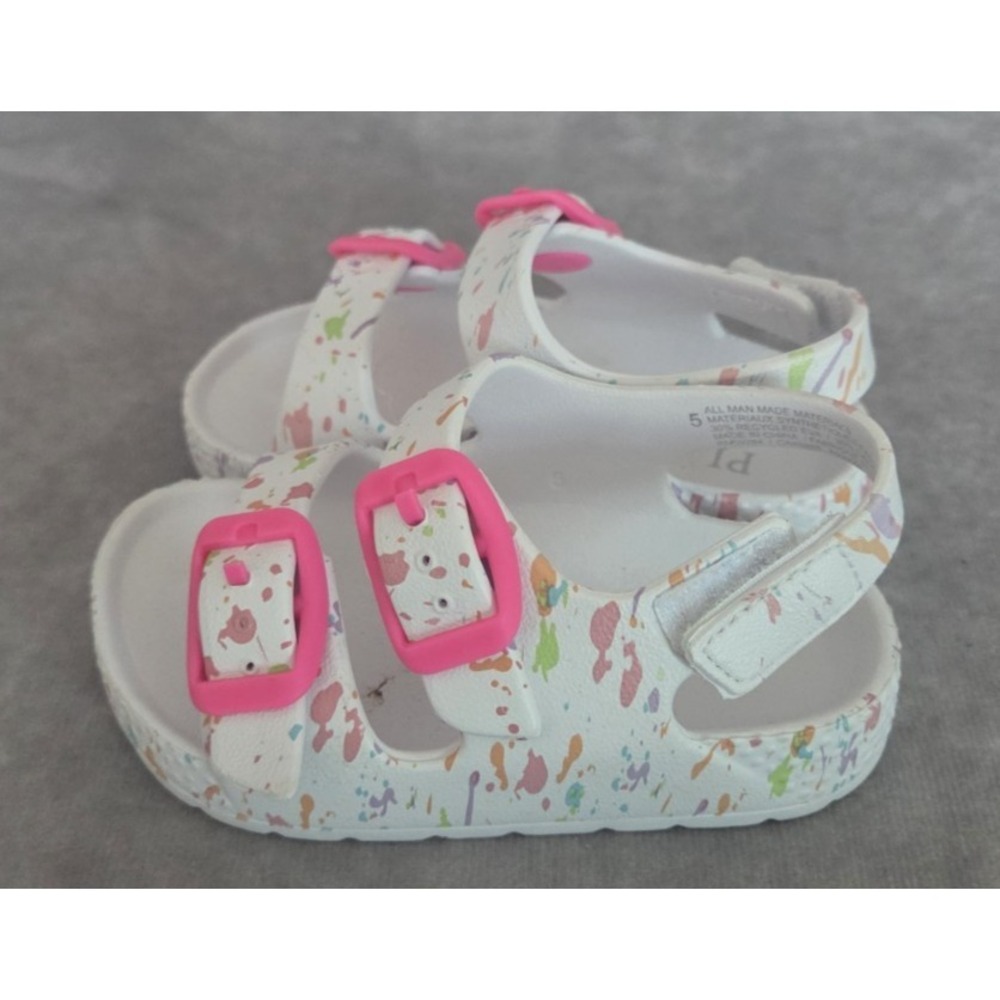 Childrens Place Girl Toddler Size 5 White Slide